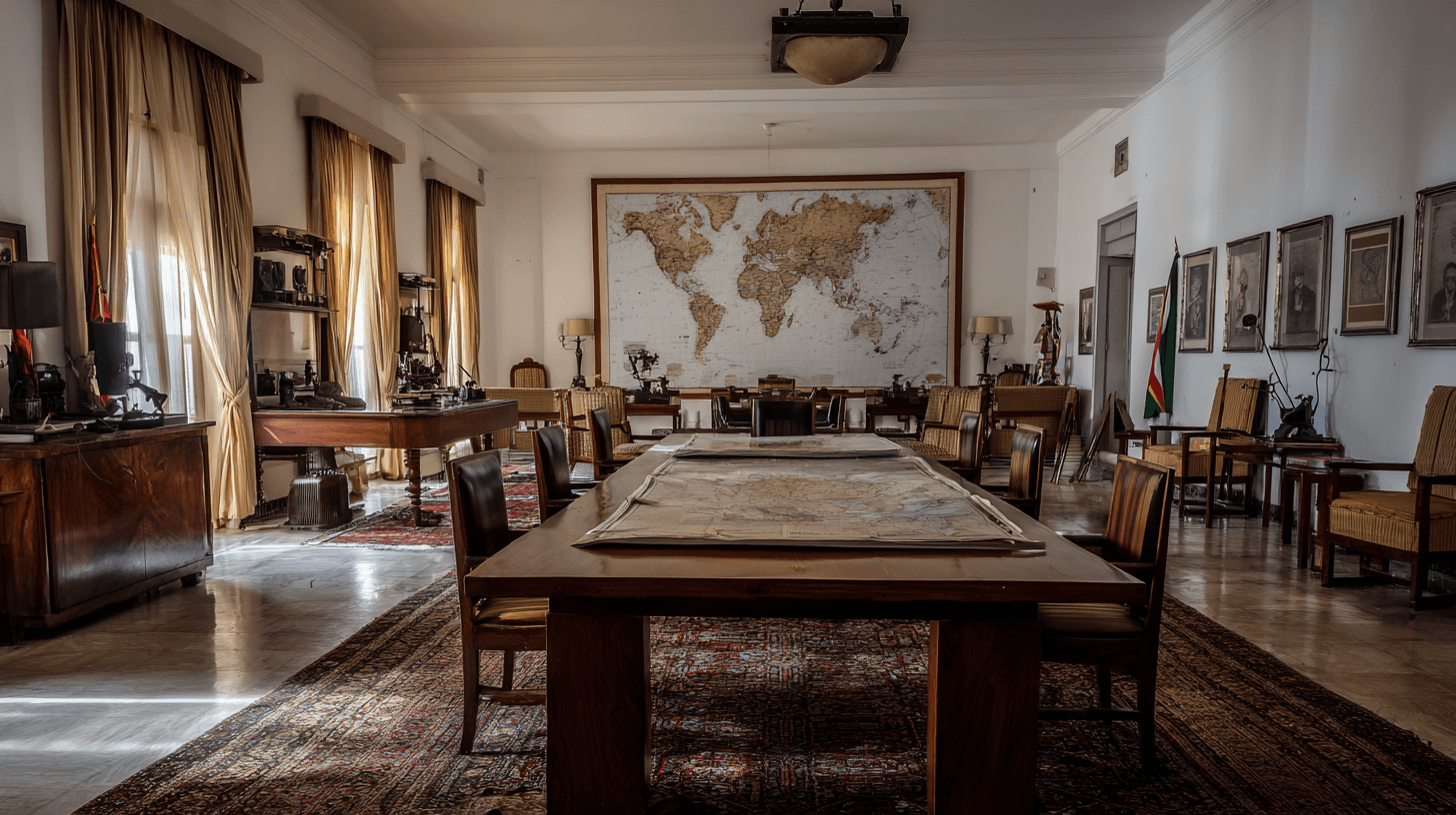 The Table Where the War Turned